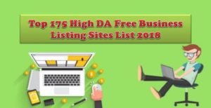 Business listing sites