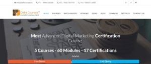 advanced digital marketing course institutes in Pitampura