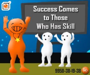 Success Comes Those Who Has Skills