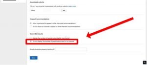 Youtube Subscribers Couts Tips