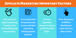 Affiliate Marketing Important Factors;