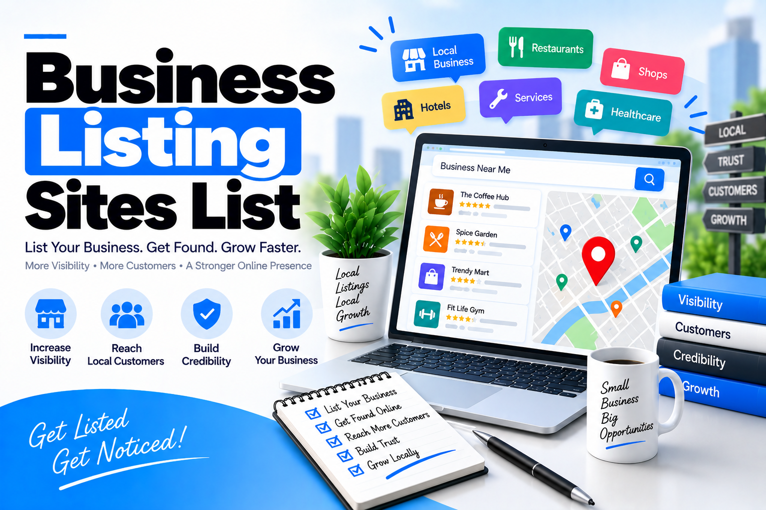 business listing sites list