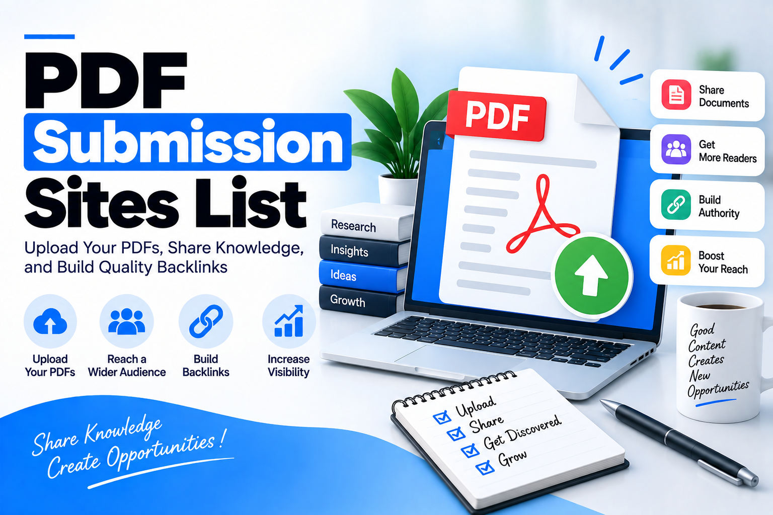 pdf submission sites list