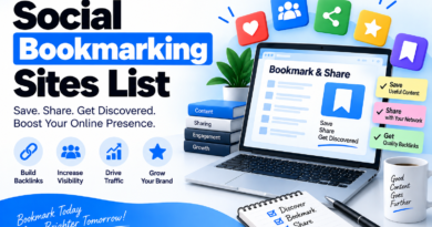 Social Bookmarking sites list