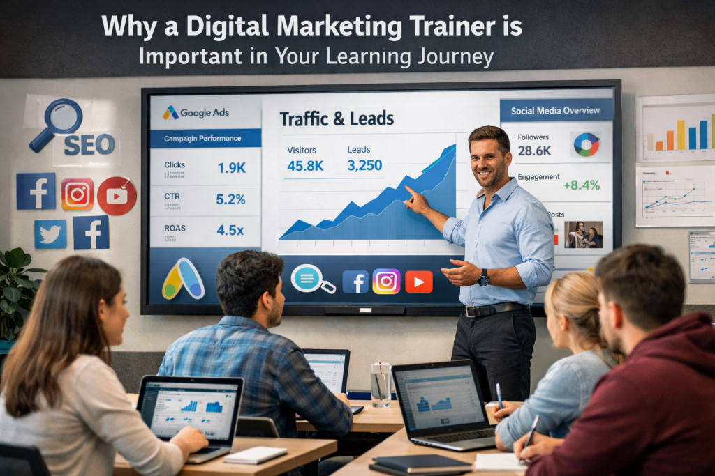 🚀 Why a Digital Marketing Trainer is Important in Your Learning Journey ...
