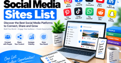 social media sites list