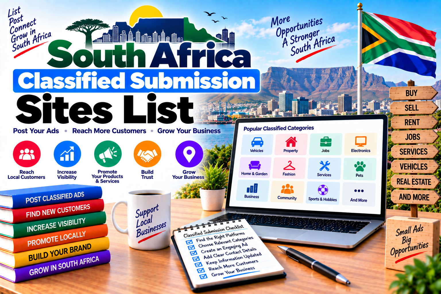 south africa classified submission sites list