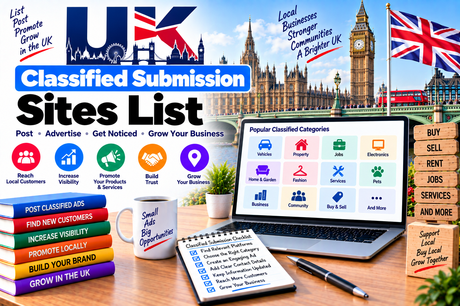 uk classified submission sites list